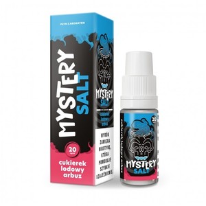 Liquid Mystery Salt 10ml o mocy 20 mg soli nikotynowej w smaku Cukierek Lodowy Arbuz