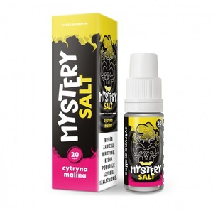 Liquid Mystery Salt 10ml o mocy 20 mg soli nikotynowej w smaku Cytryna Malina