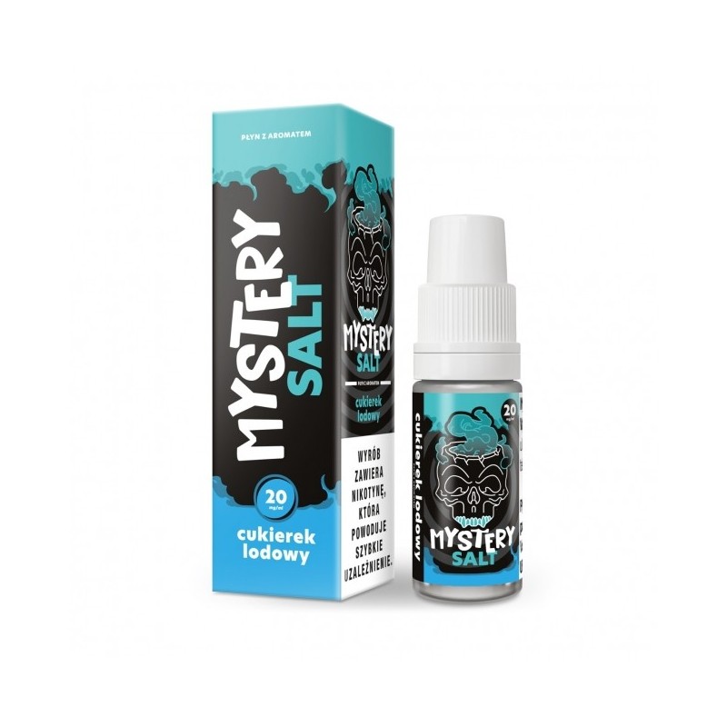 Liquid Mystery Salt 10ml o mocy 20 mg soli nikotynowej w smaku Cukierek Lodowy
