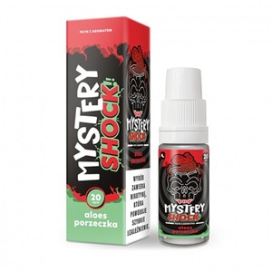 Liquid Mystery Shock Salt 10ml o mocy 20 mg soli nikotynowej w smaku Aloes Porzeczka