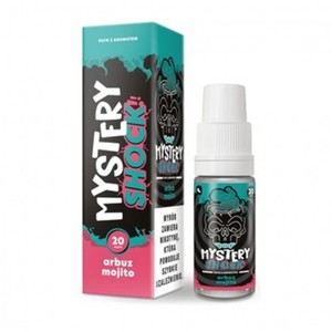 Liquid Mystery Shock Salt 10ml o mocy 20 mg soli nikotynowej w smaku Arbuz Mojito