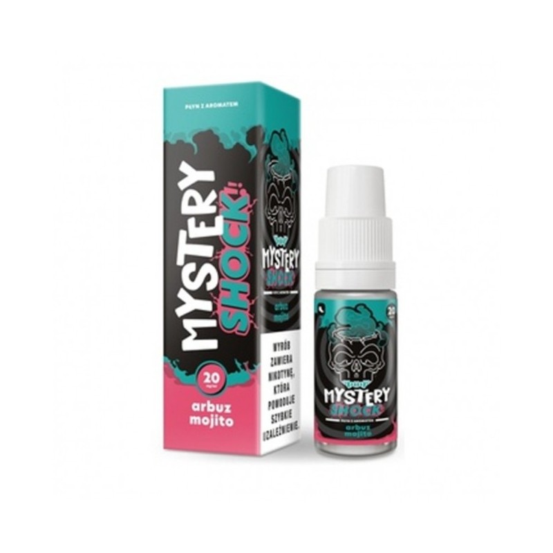 Liquid Mystery Shock Salt 10ml o mocy 20 mg soli nikotynowej w smaku Arbuz Mojito