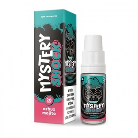 Liquid Mystery Shock Salt 10ml o mocy 20 mg soli nikotynowej w smaku Arbuz Mojito