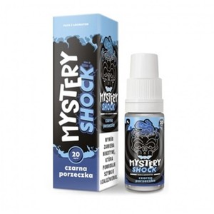 Liquid Mystery Shock Salt 10ml o mocy 20 mg soli nikotynowej w smaku Czarna Porzeczka
