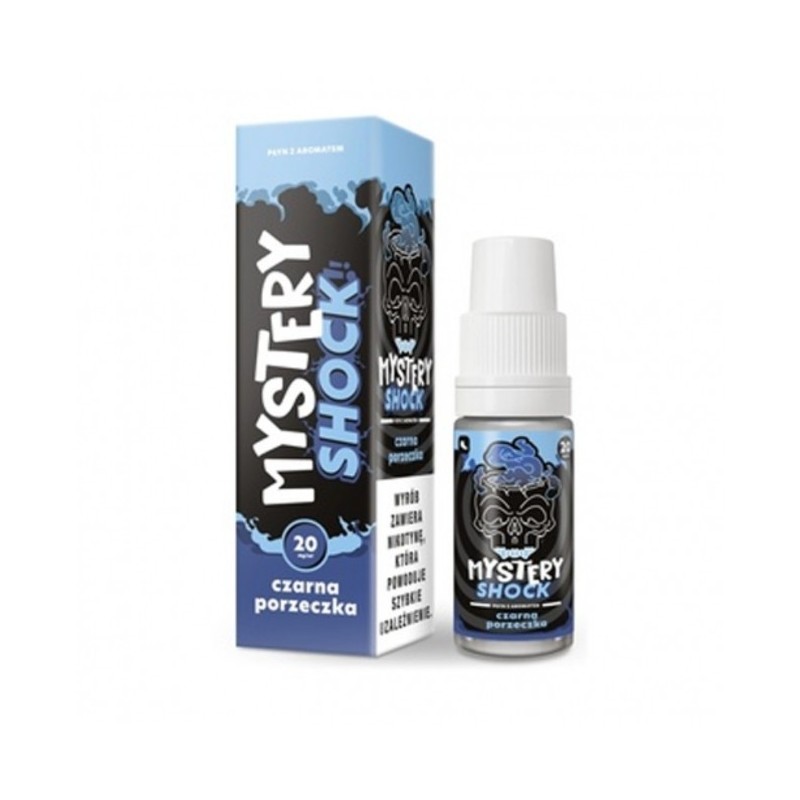 Liquid Mystery Shock Salt 10ml o mocy 20 mg soli nikotynowej w smaku Czarna Porzeczka