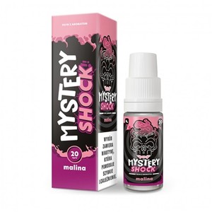 Liquid Mystery Shock Salt 10ml o mocy 20 mg soli nikotynowej w smaku Malina