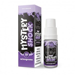 Liquid Mystery Shock Salt 10ml o mocy 20 mg soli nikotynowej w smaku Winogrono