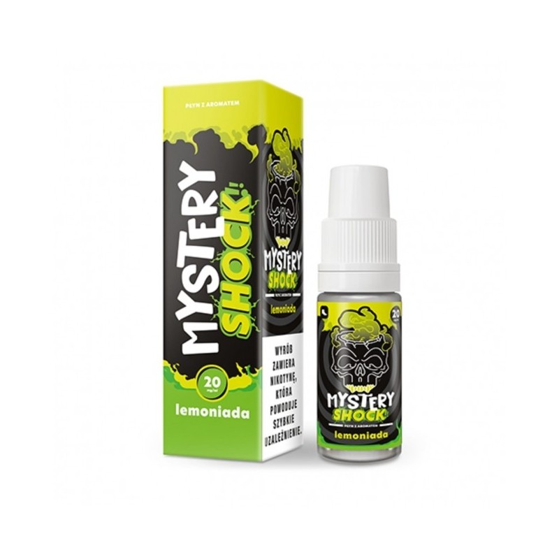 Liquid Mystery Shock Salt 10ml o mocy 20 mg soli nikotynowej w smaku Lemoniada