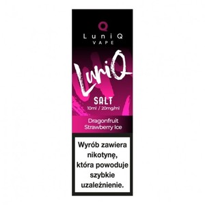 Liquid LuniQ Salt 10ml o mocy 20 mg soli nikotynowej w smaku Dragonfruit Strawberry Ice