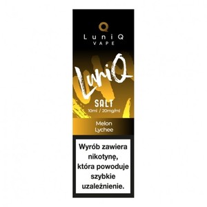 Liquid LuniQ Salt 10ml o mocy 20 mg soli nikotynowej w smaku Melon Lychee