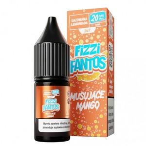 Liquid Fizzi Fantos Salt 10ml o mocy 20 mg soli nikotynowej w smaku Musujące Mango
