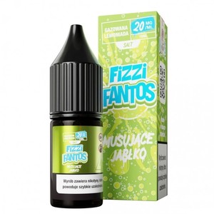 Liquid Fizzi Fantos Salt 10ml o mocy 20 mg soli nikotynowej w smaku Musujące Jabłko