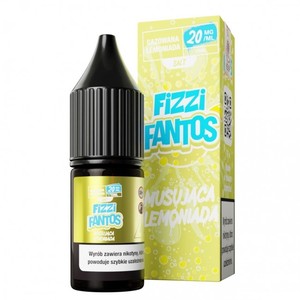 Liquid Fizzi Fantos Salt 10ml o mocy 20 mg soli nikotynowej w smaku Musująca Lemoniada