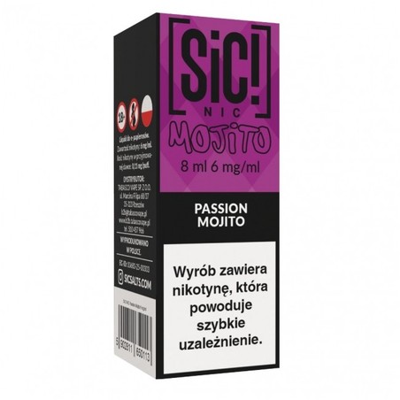 Liquid SIC! NIC Mojito 8ml o smaku Passion Mojito