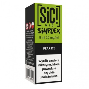 Liquid SIC! NIC Simplex 8ml o smaku Pear Ice