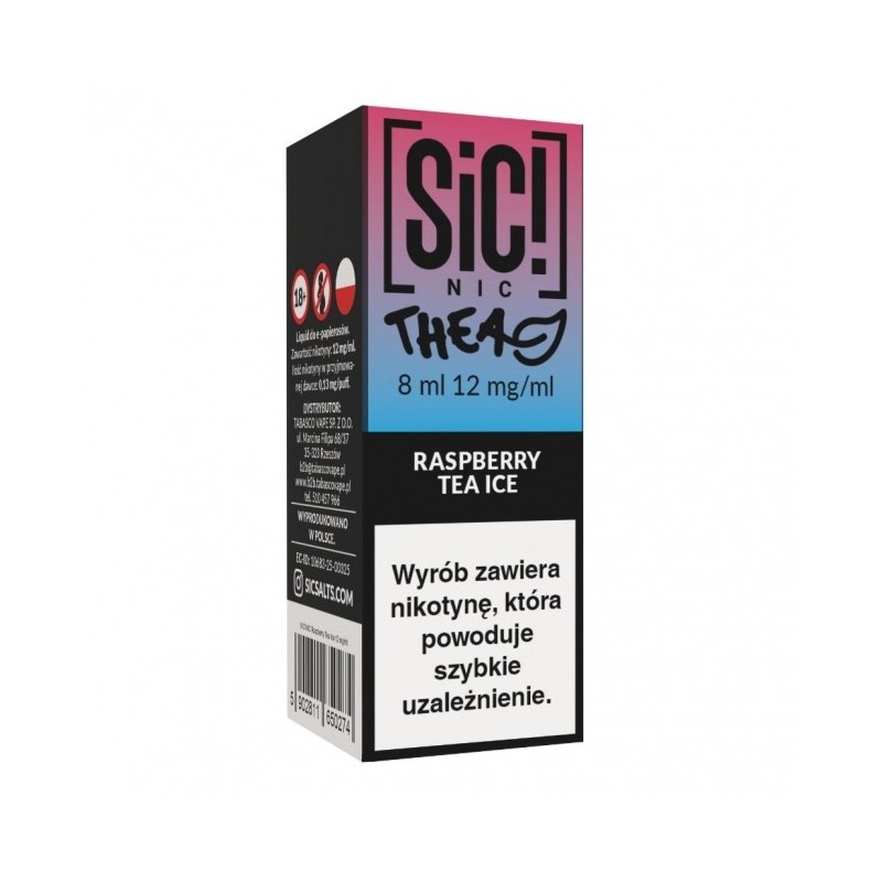 Liquid SIC! NIC Thea 8ml o smaku Raspberry Tea Ice