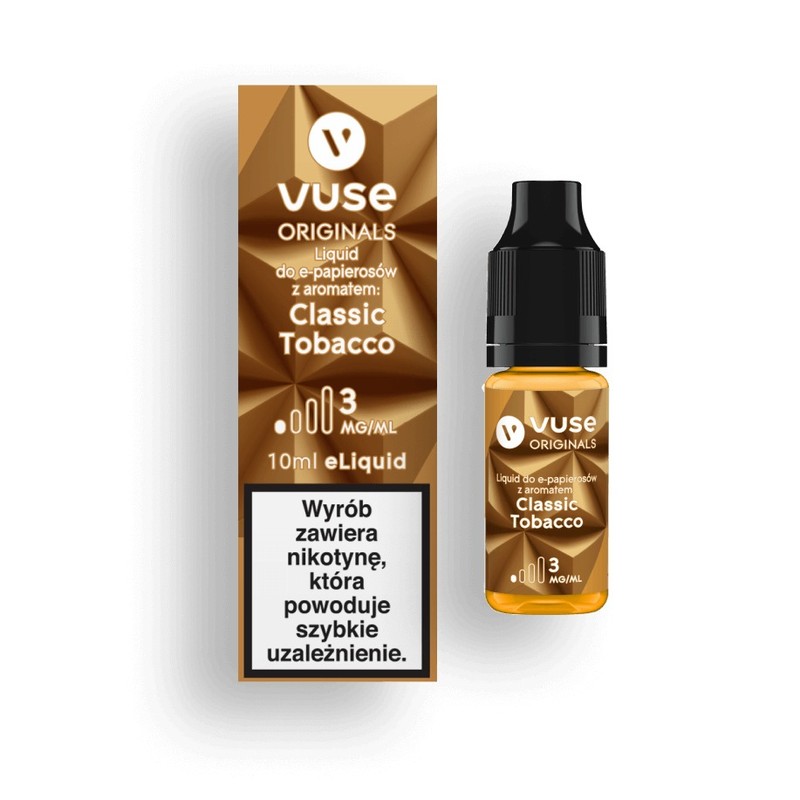 Liquid Vuse 10ml o smaku Classic Tobacco