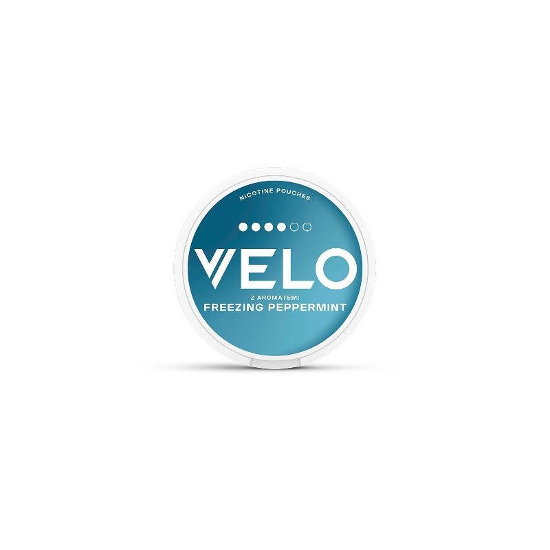 Saszetki nikotynowe VELO Freezing Peppermint 10.9 mg slim