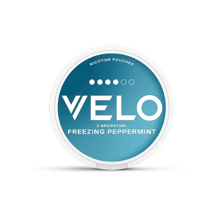 Saszetki nikotynowe VELO Freezing Peppermint 10.9 mg slim