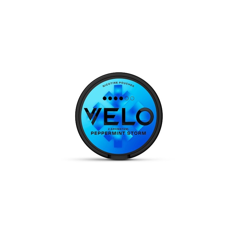 Saszetki nikotynowe VELO Peppermint Storm 10.9 mg slim