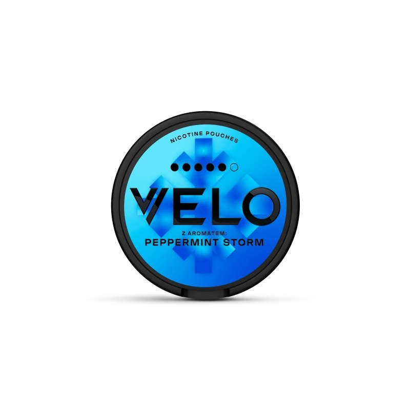 Saszetki nikotynowe VELO Peppermint Storm 14 mg slim