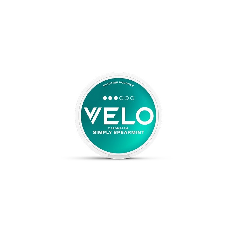 Saszetki nikotynowe VELO Simply Spearmint 8 mg slim
