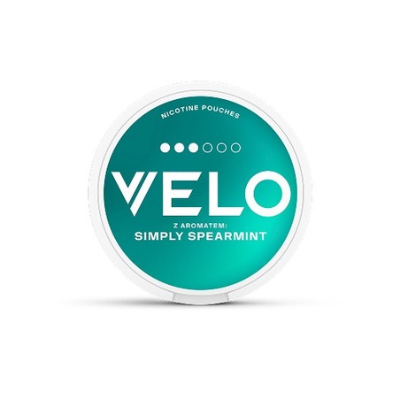Saszetki nikotynowe VELO Simply Spearmint 8 mg slim