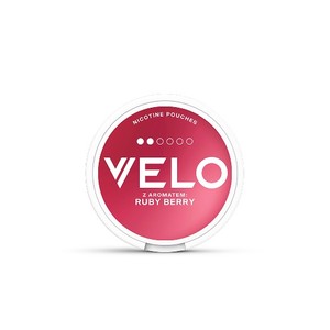 Saszetki nikotynowe VELO Ruby Berry 6 mg mini