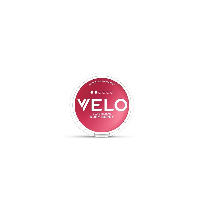 Saszetki nikotynowe VELO Ruby Berry 6 mg mini