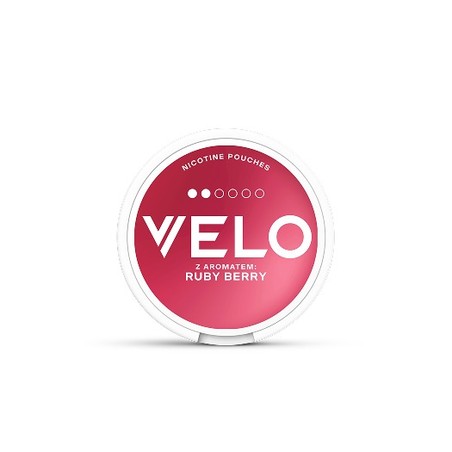 Saszetki nikotynowe VELO Ruby Berry 6 mg mini
