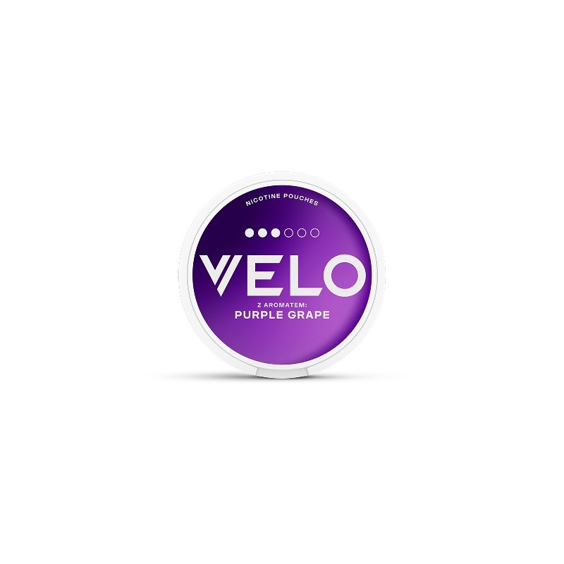 Saszetki nikotynowe VELO Purple Grape 10 mg slim