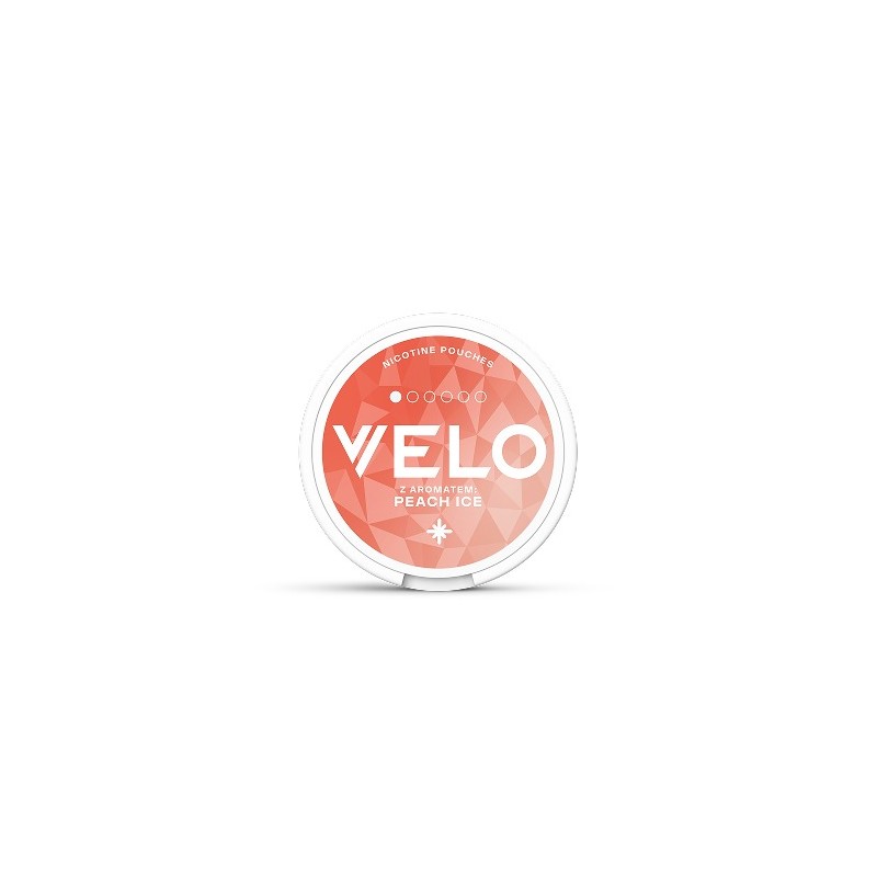 Saszetki nikotynowe VELO Peach Ice 4 mg mini