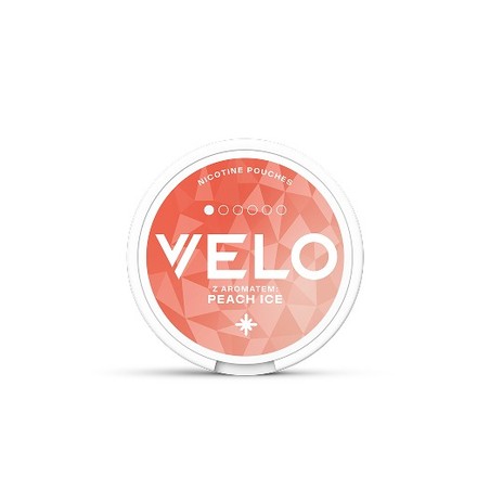 Saszetki nikotynowe VELO Peach Ice 4 mg mini