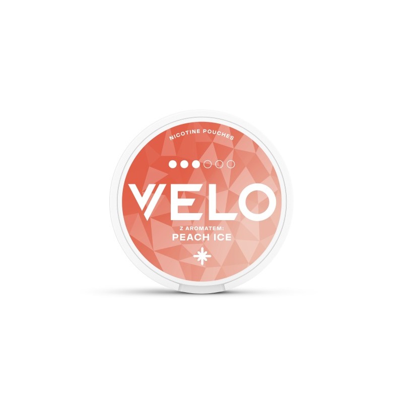 Saszetki nikotynowe VELO Peach Ice 8 mg slim