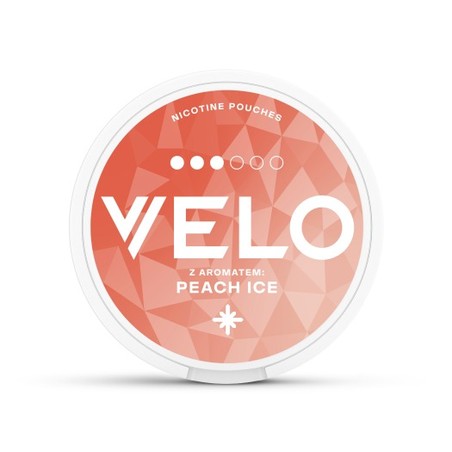 Saszetki nikotynowe VELO Peach Ice 8 mg slim