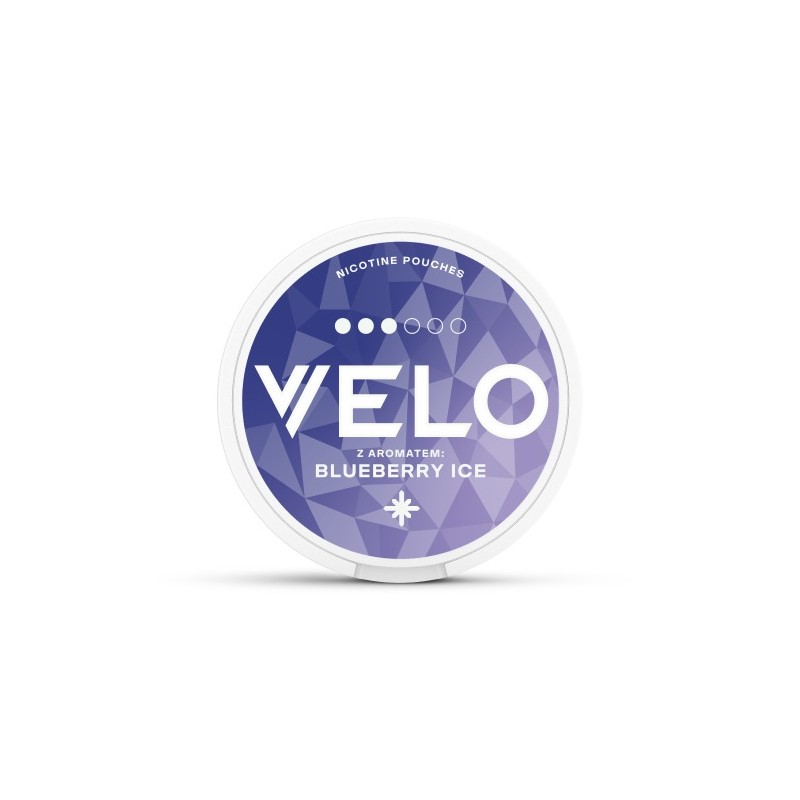 Saszetki nikotynowe VELO Blueberry Ice 8 mg slim