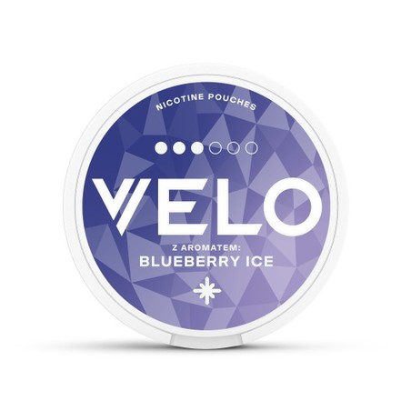 Saszetki nikotynowe VELO Blueberry Ice 8 mg slim