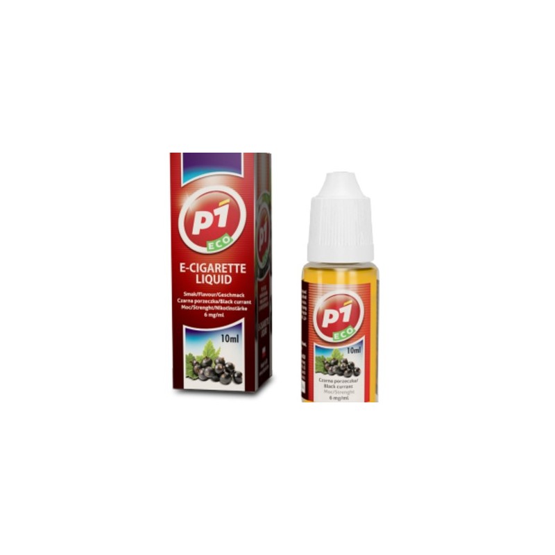 Liquid P1 10ml o smaku Czarna Porzeczka