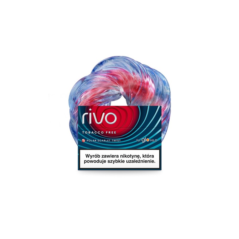 Wkłady rivo Polar Scarlet Twist do glo Hilo