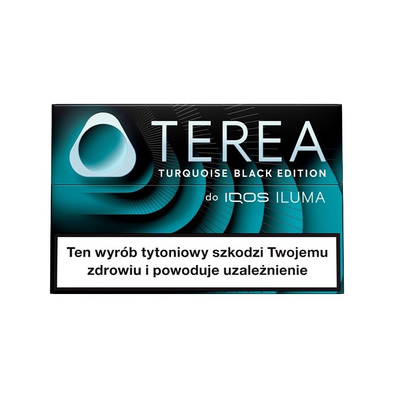 Wkłady tytoniowe TEREA Turquoise Black Edition