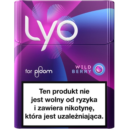 Wkłady nikotynowe LYO Wild Berry do Ploom AURA