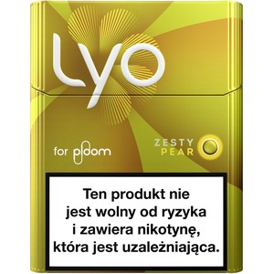 Wkłady nikotynowe LYO Zesty Pear do Ploom AURA