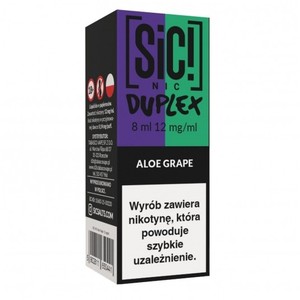 Liquid SIC! NIC Duplex 8ml o smaku Aloe Grape