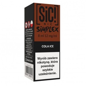 Liquid SIC! NIC Simplex 8ml o smaku Cola Ice
