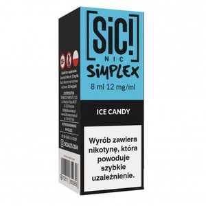 Liquid SIC! NIC Simplex 8ml o smaku Ice Candy