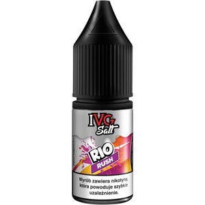 Liquid IVG Salt 10ml o mocy 20 mg soli nikotynowej w smaku Rio Rush
