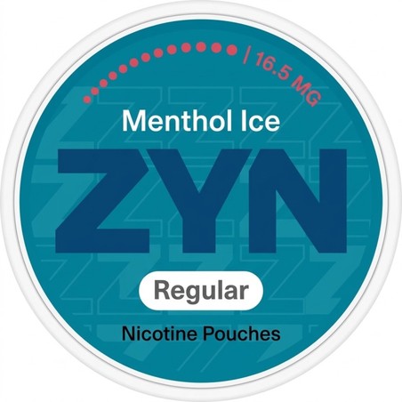 Saszetki nikotynowe ZYN Menthol Ice 16,5 mg