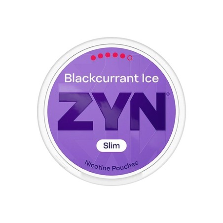 Saszetki nikotynowe ZYN Blackcurrant Ice 13,5 mg