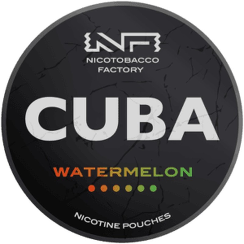 Saszetki nikotynowe Cuba Black Watermelon 66 mg/g
