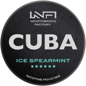 Saszetki nikotynowe Cuba Black Ice Spearmint 66 mg/g